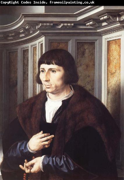 Jan Gossaert Mabuse Portrait of a Man with a Rosary